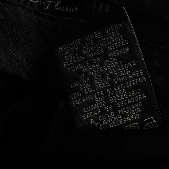 New Alan Flusser Golf Pleated Wrinkle Resistant Twill Pant Men's Size 38 x 32 - Picture 6 of 12